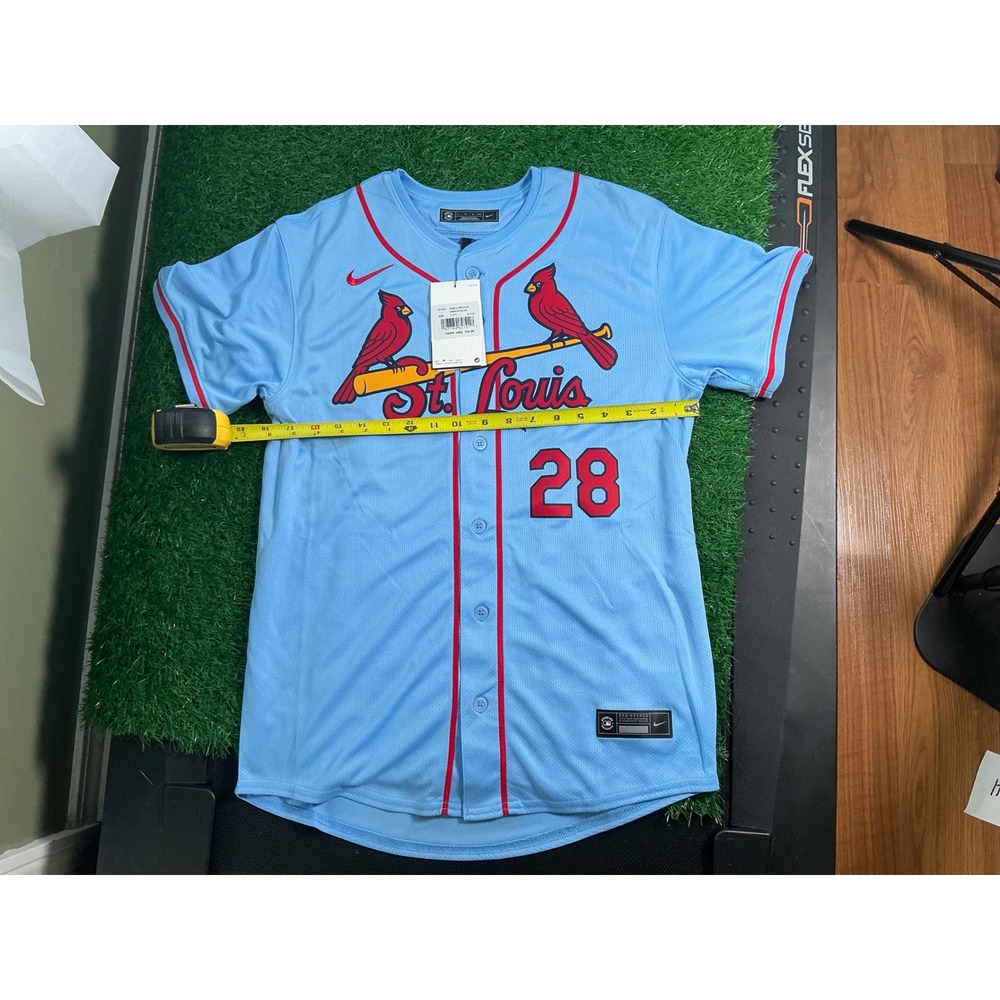 Nike St Louis Cardinals Nolan Arenado 28 Jersey Youth L Powder Blue BZ3B7LAYP